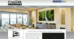 Desktop Screenshot of cinemaspaces.com